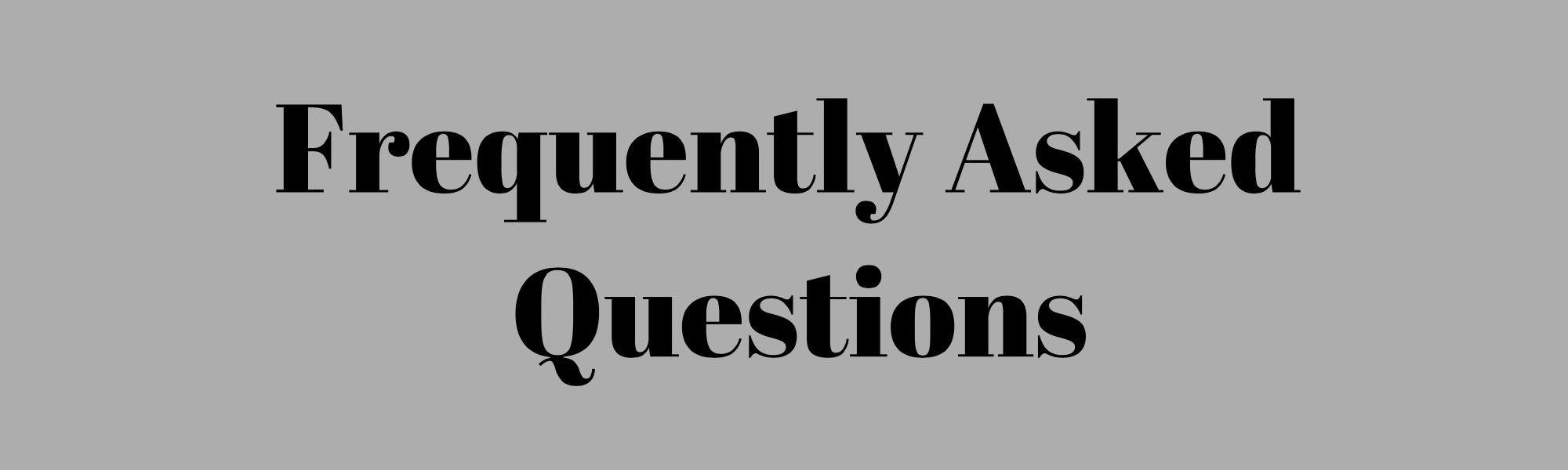 Notary Public Frequently Asked Questions